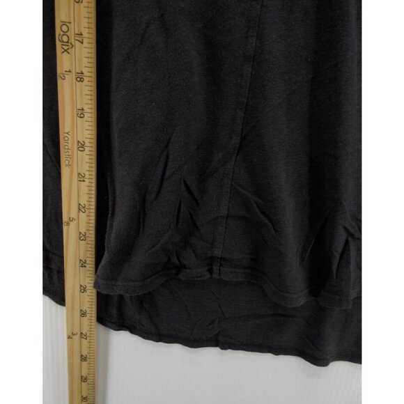 Michael Stars Top One Size Pullover Shirt Casual High Low V-Neck - Picture 4 of 10